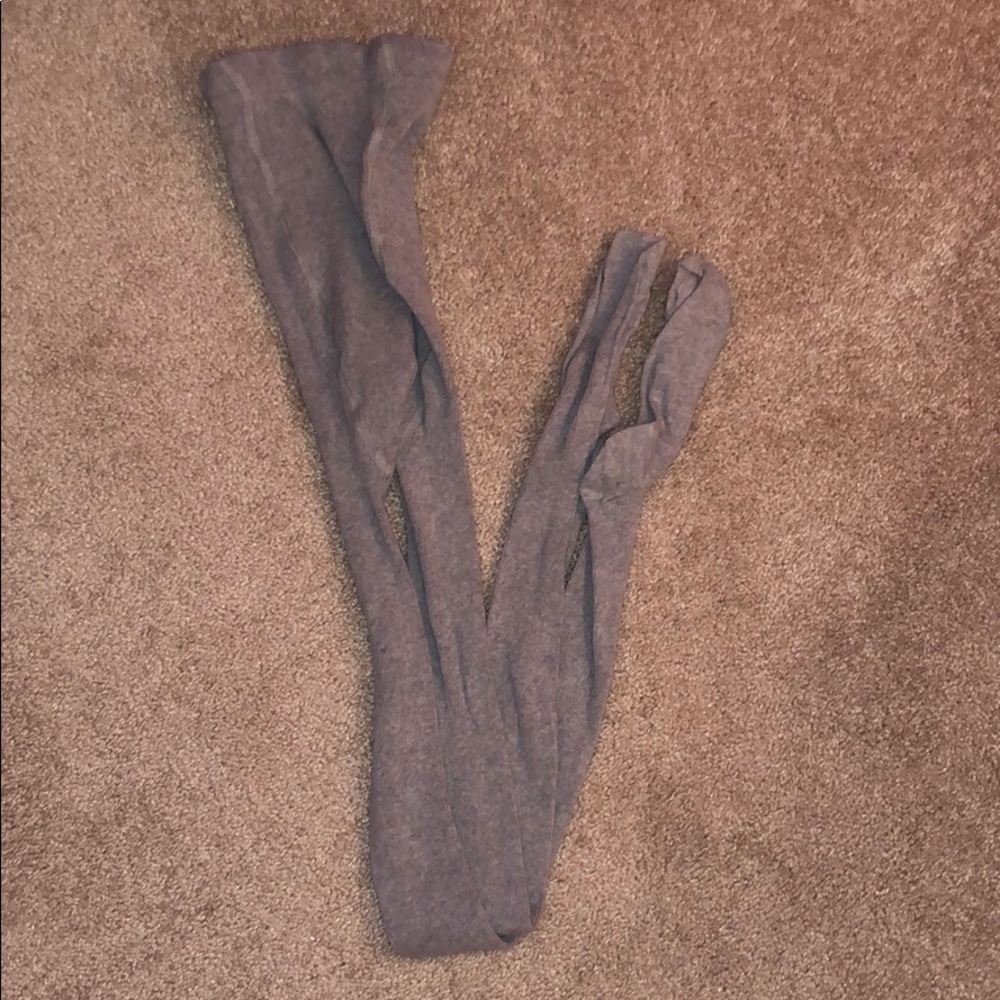 EUC Gray Hanna Andersson Tights size 150
